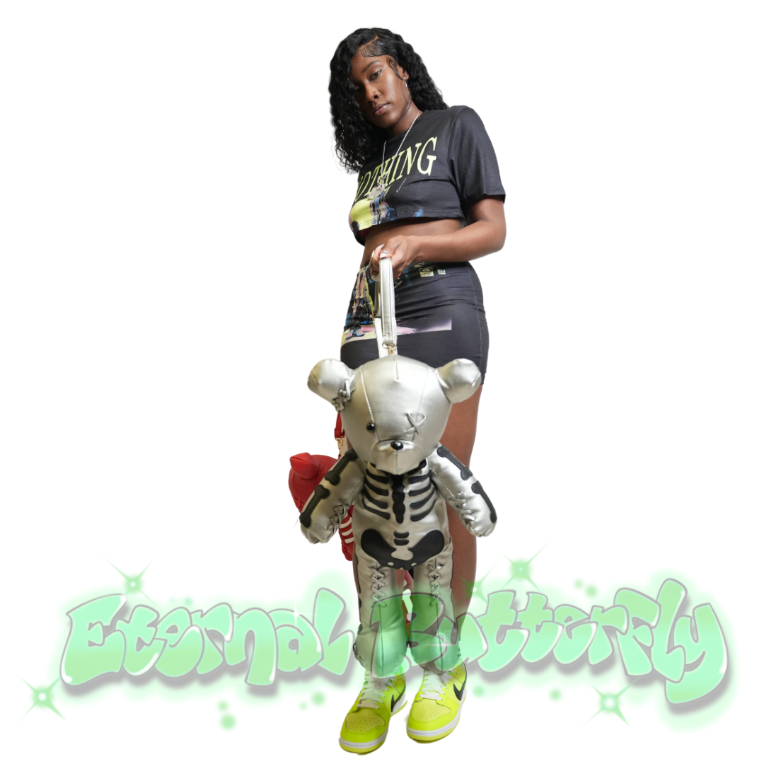 Eternal Deddy Teddy - Red + Silver + Black