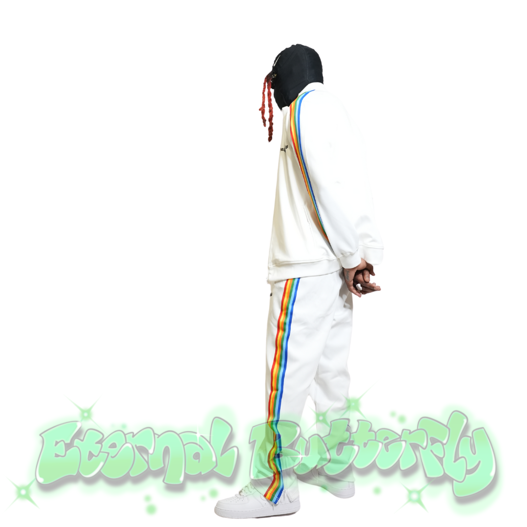 Palm Angels White Tracksuit