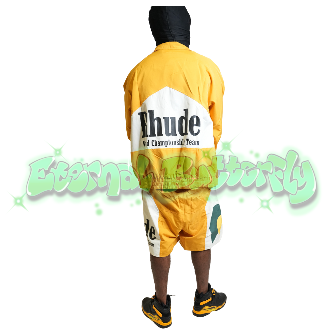Rhude Championship Short Set - Yellow